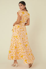 Olivia Gown Harvest Jacquard