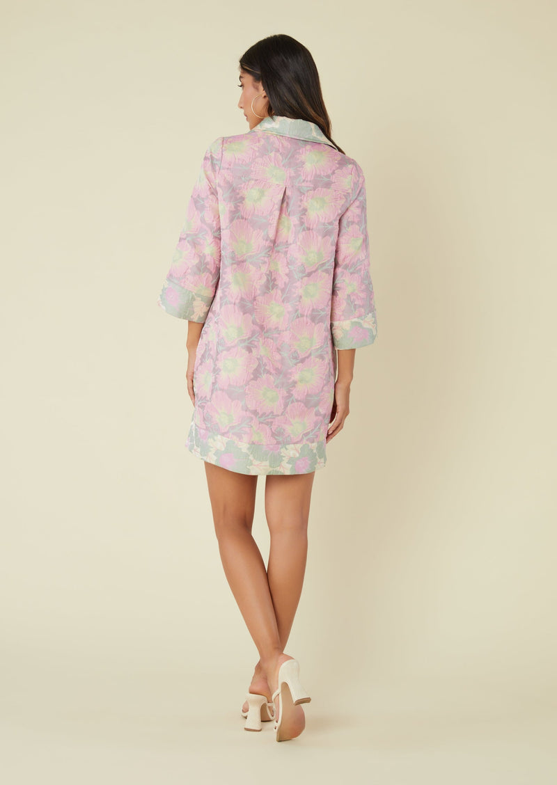 Piper Caftan Dress Paradise Jacquard