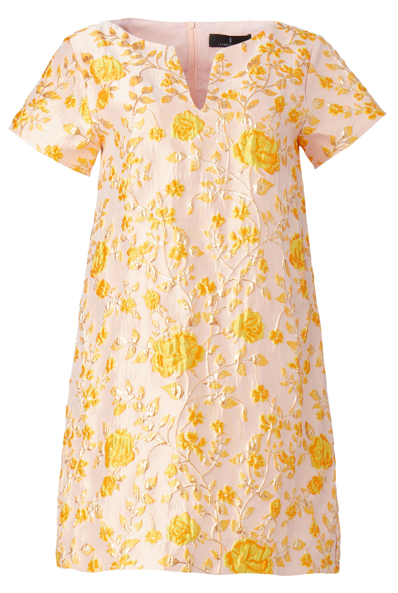 Lulu Dress Harvest Jacquard