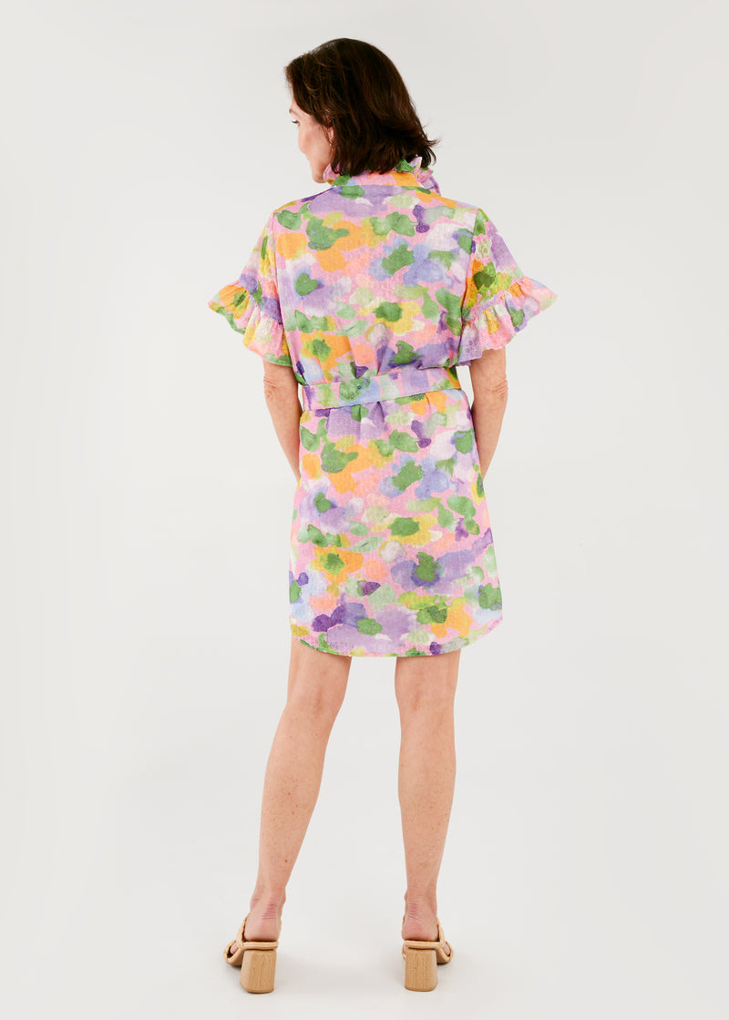 Katie Dress Floral Pop Eyelet