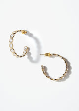 Linked CZ Open Hoops