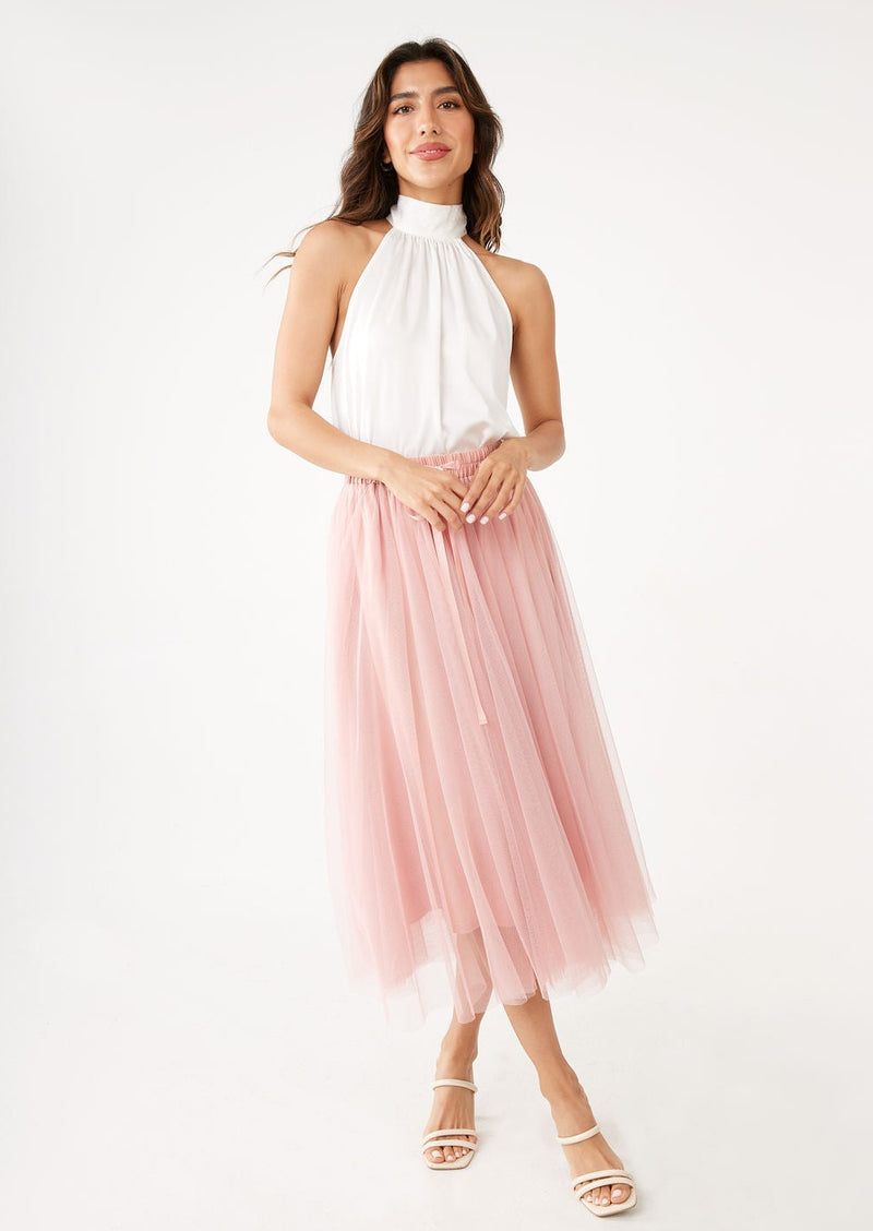 Sue Skirt Blush Tulle