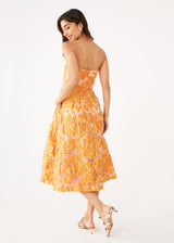 Catherine Dress Orange Blossom Organza