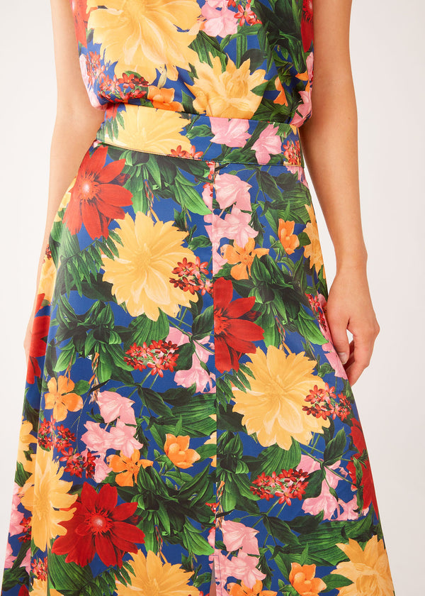 Savannah Skirt Full Bloom Satin