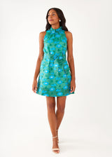 Betty Dress Green Organza