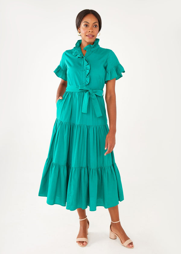 Sadie Maxi Dress Turquoise