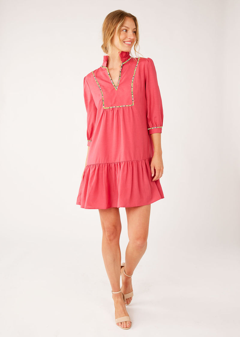 Emmerson Dress Pink Linen