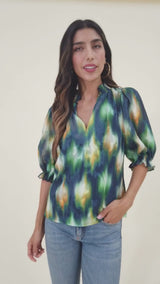 Bennett Top Starlight Chiffon