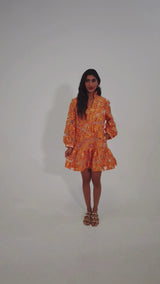 Emmerson Dress Orange Blossom Organza