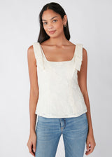 Bea Peplum Top Daisy