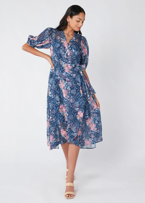 Diane Wrap Dress Secret Garden