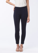 Gregg Skinny Ankle Pant Navy Ponte